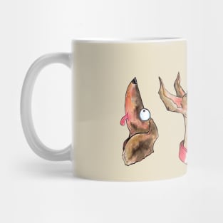 Waiting Dogs Mug